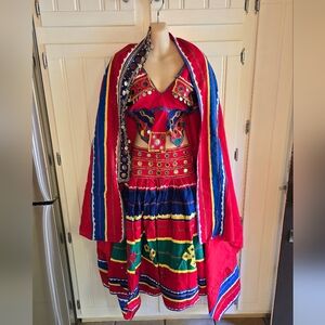 STUNNING Lehenga, Choli, & Dupatta
